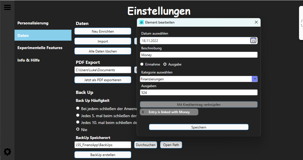 PLP-Finance V1.1.0